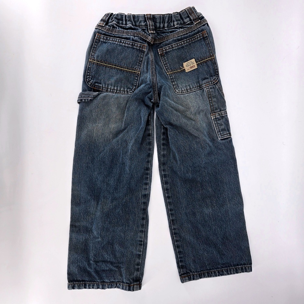 The Children's Place Carpenter Jeans Boys Size 6 Denim Y2K Wide Leg Vintage